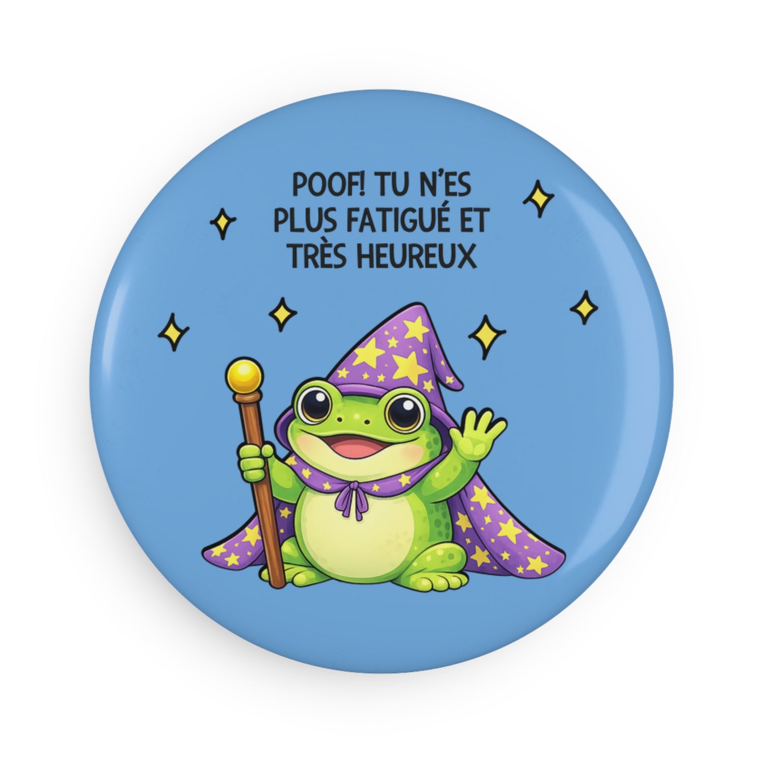 Aimant grenouille magicienne – Bonne humeur au quotidien