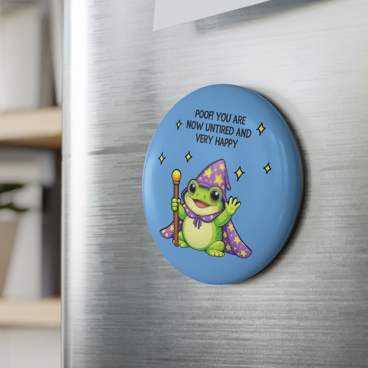 Magician Frog Magnet – Everyday Good Vibes